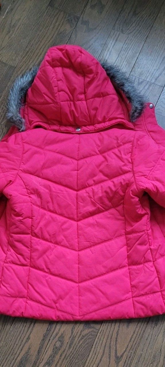 Other WOMENS COLUMBIAN COAT JACKET Sm Pink Zip Up Pockets Puffer Size XS / US 0-2 / IT 36-38 - 10 Thumbnail
