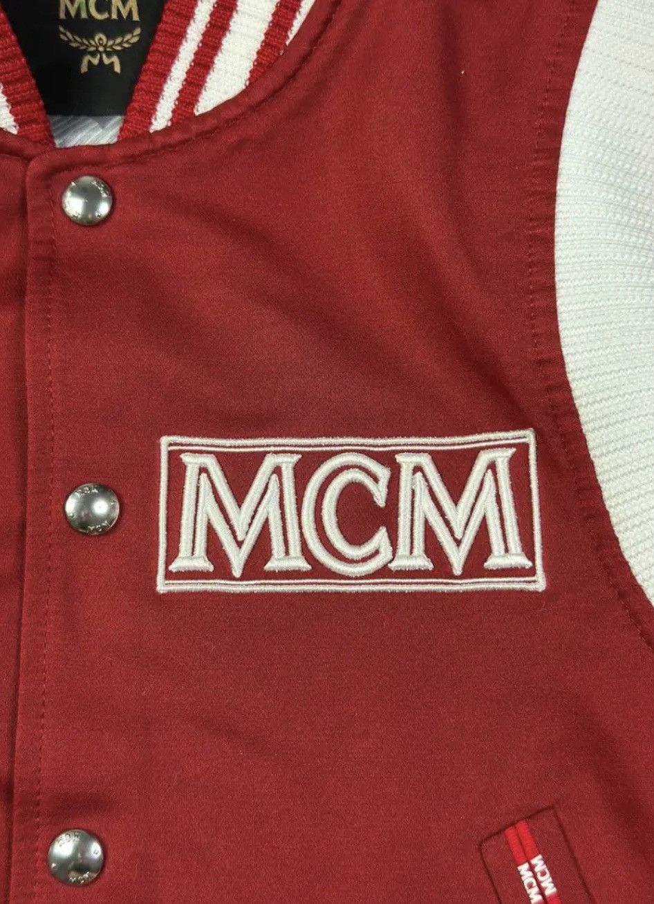 MCM MCM Varsity Jacket Red and White Size US XL / EU 56 / 4 - 7 Thumbnail
