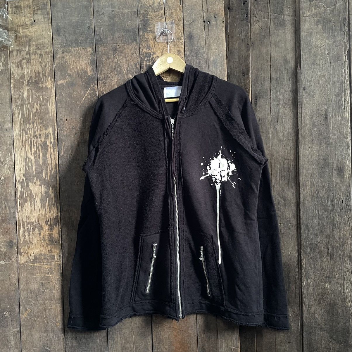 Beauty Beast Vintage Y2K Skull Gothic Punk Ifsixwasnine LGB Style Hoodie Size US M / EU 48-50 / 2 - 1 Thumbnail