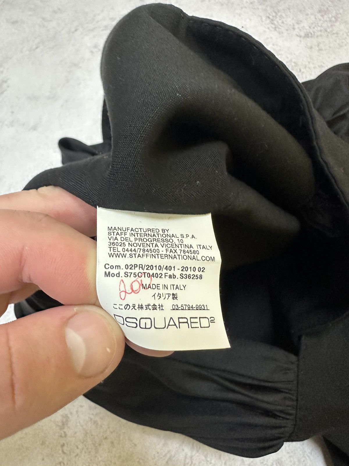 Dsquared2 Dress Dsquared2 black made in Italy Size ONE SIZE - 14 Thumbnail