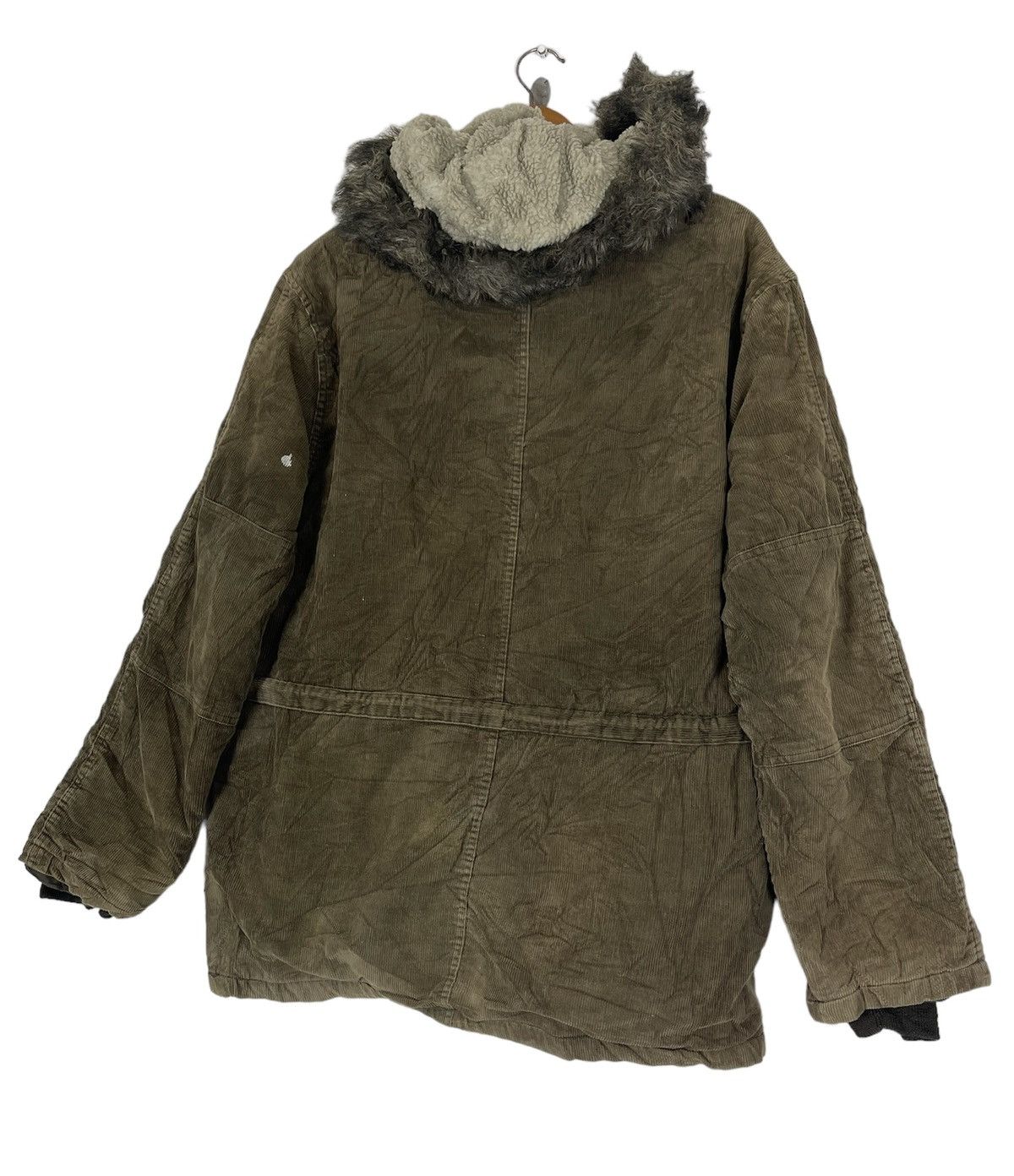 Giordano × Vintage GIORDANO EST 1981 CUDUROY PARKA JACKET Size US XL / EU 56 / 4 - 10 Thumbnail