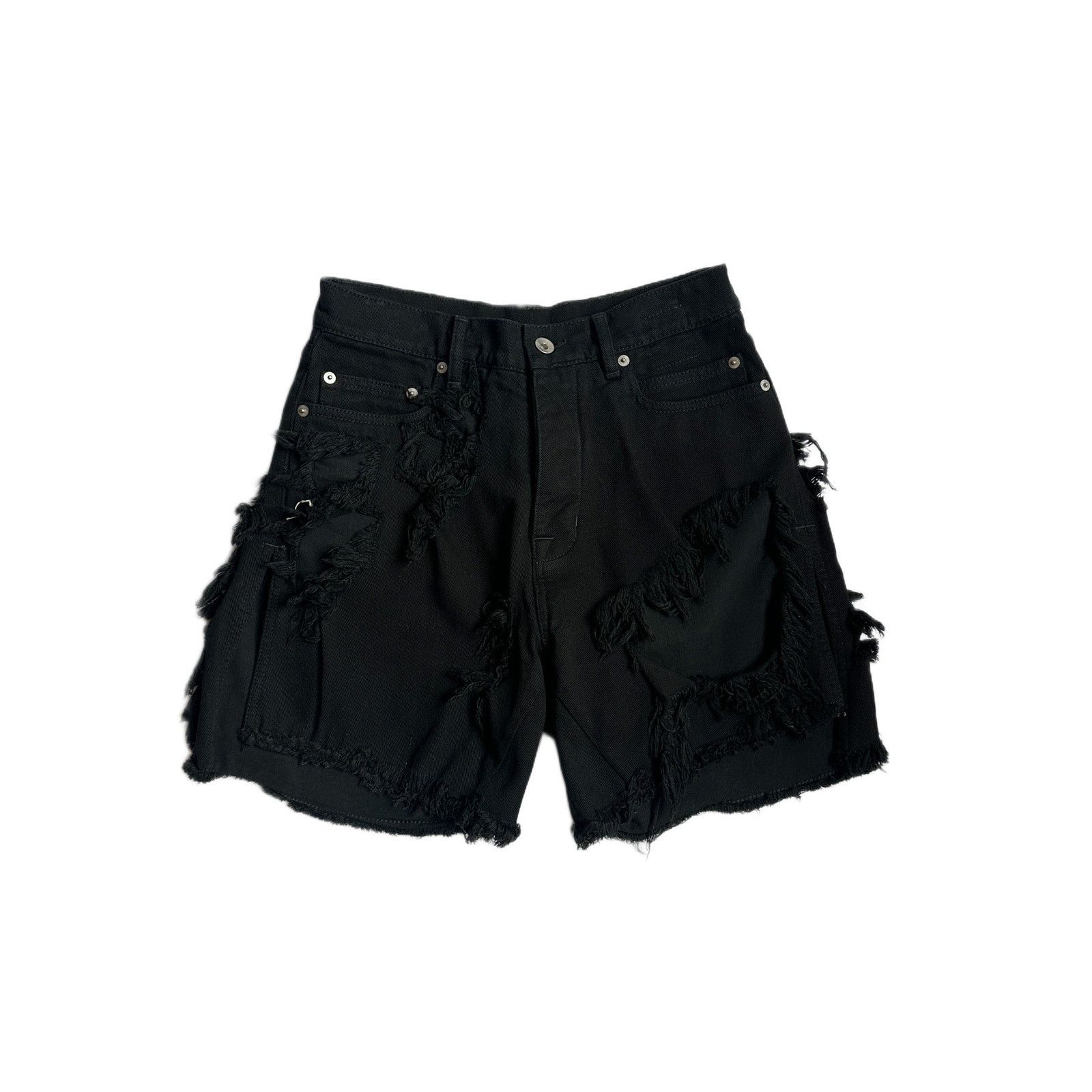 Rick Owens Rick Owens Distressed Trucker Shorts Size US 28 / EU 44 - 1 Thumbnail