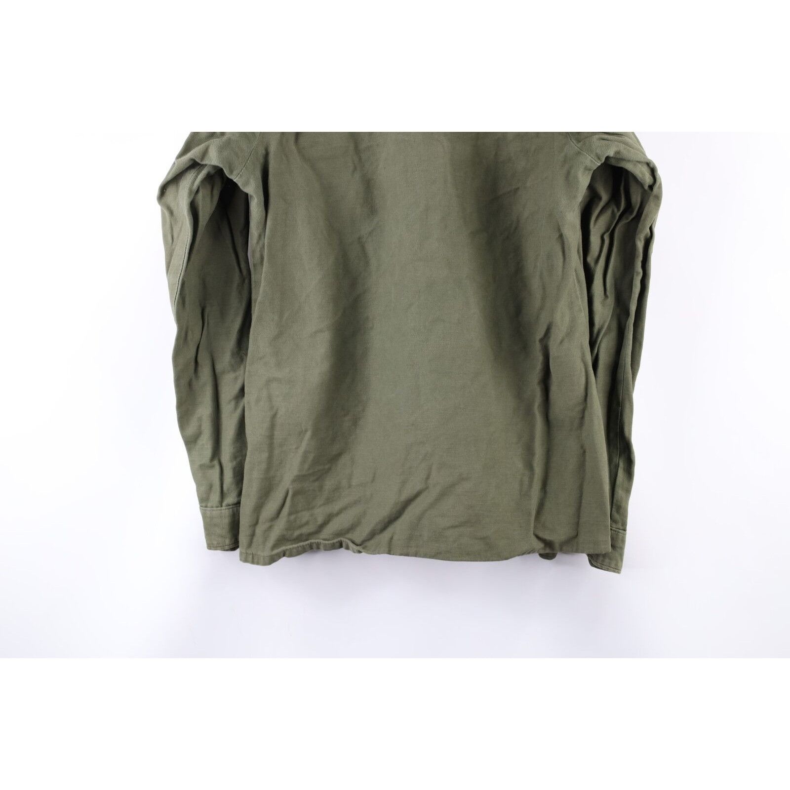 Vintage Vintage 70s Vietnam Era Cotton Sateen OG 107 Shirt Size US L / EU 52-54 / 3 - 12 Thumbnail