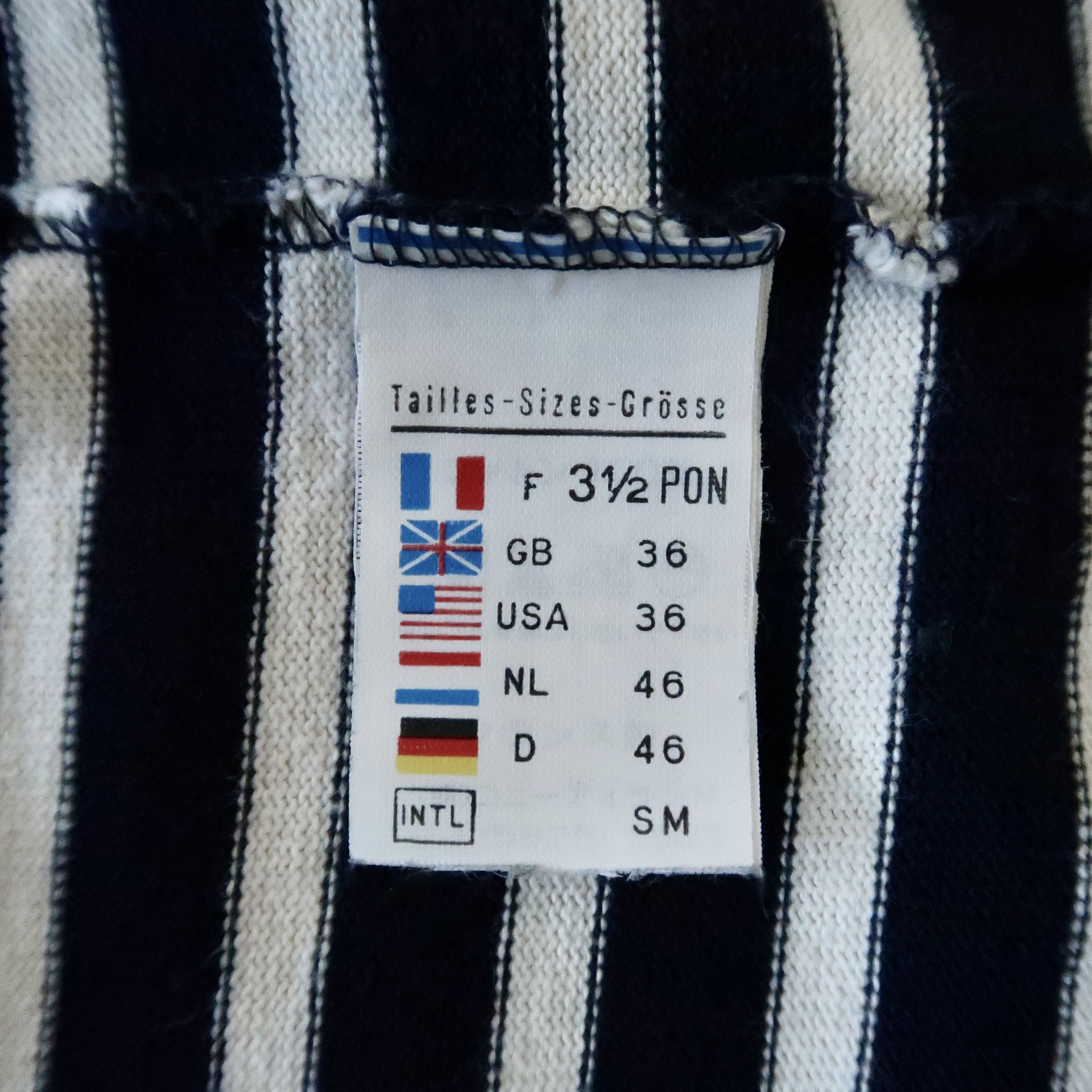 Saint James SAINT JAMES heavyweight cotton striped breton shirt, 3.5 Size US S / EU 44-46 / 1 - 8 Thumbnail