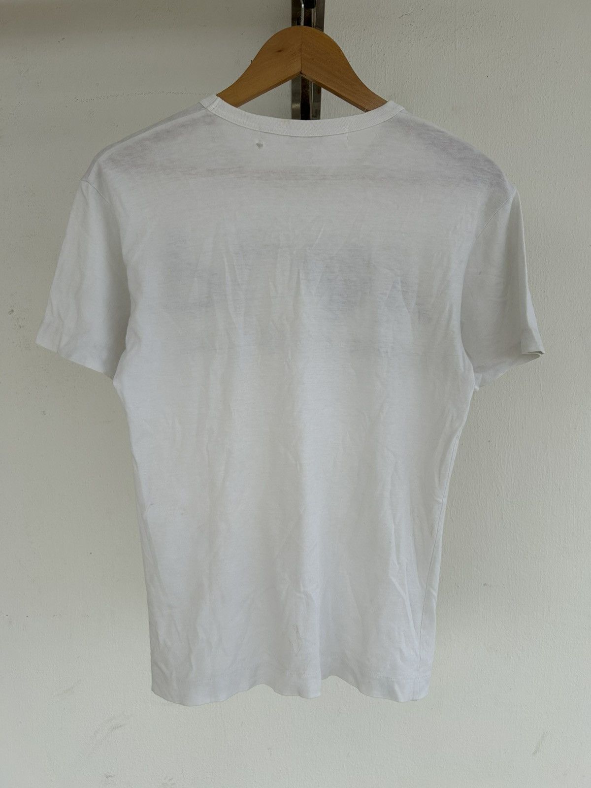 Comme des Garcons Vintage Play Cdg White Tee Size US S / EU 44-46 / 1 - 2 Thumbnail