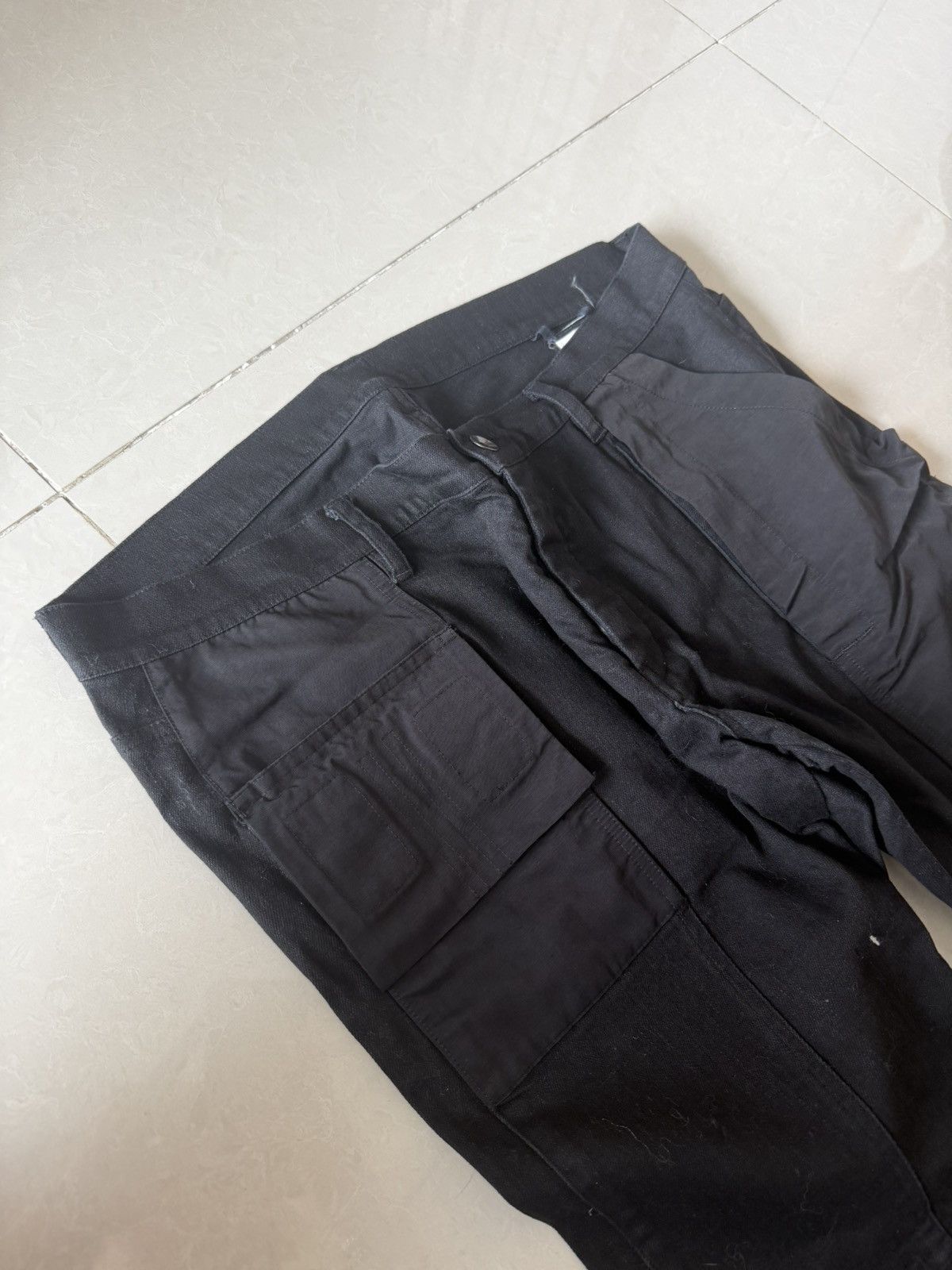 Rick Owens RICK OWENS SKINNY PANTS RU13F03013-SBMU Size US 36 / EU 52 - 2 Thumbnail