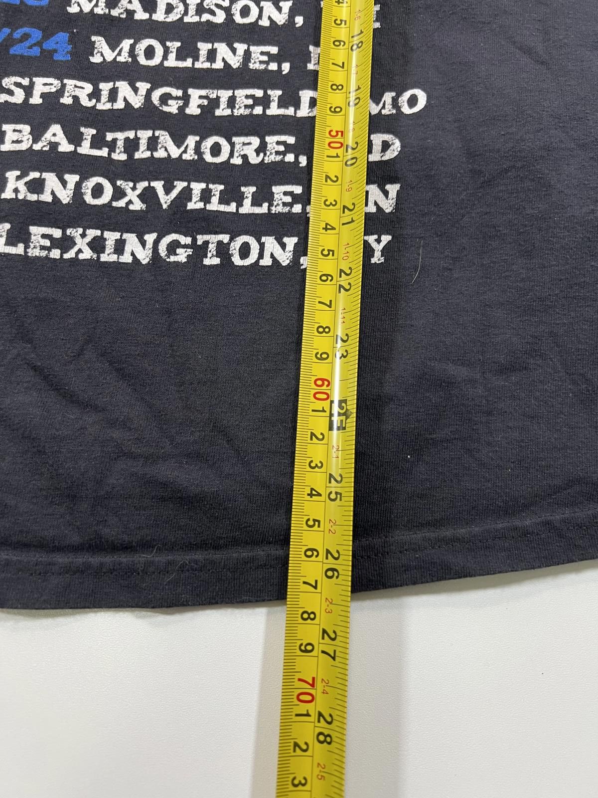 Hanes Scotty McCreery Graphic T-Shirt Black Adult Large Size US S / EU 44-46 / 1 - 5 Thumbnail