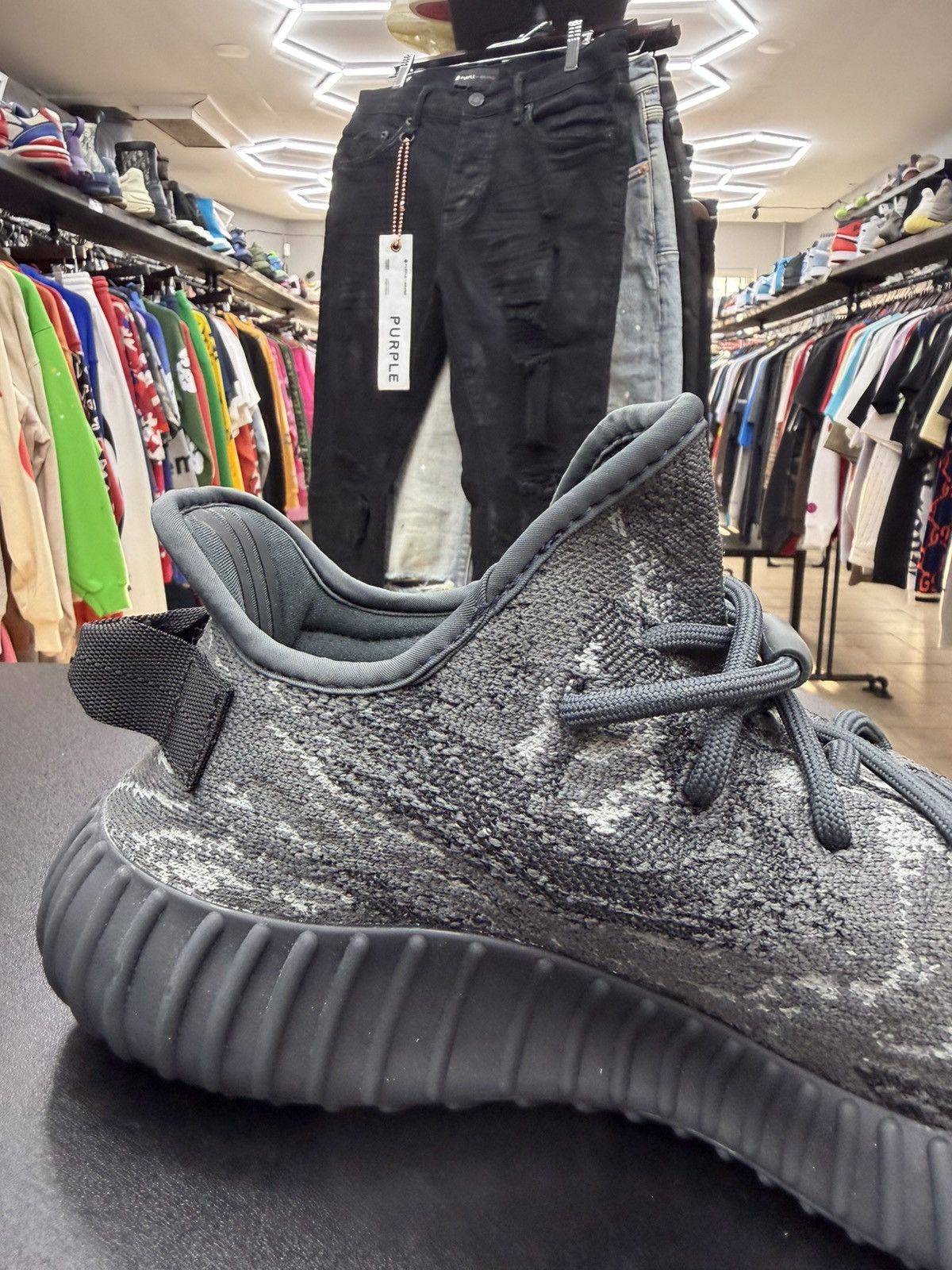 Adidas Size 9 - Adidas Yeezy 350 MX Dark Salt Size US 9 / EU 42 - 7 Thumbnail
