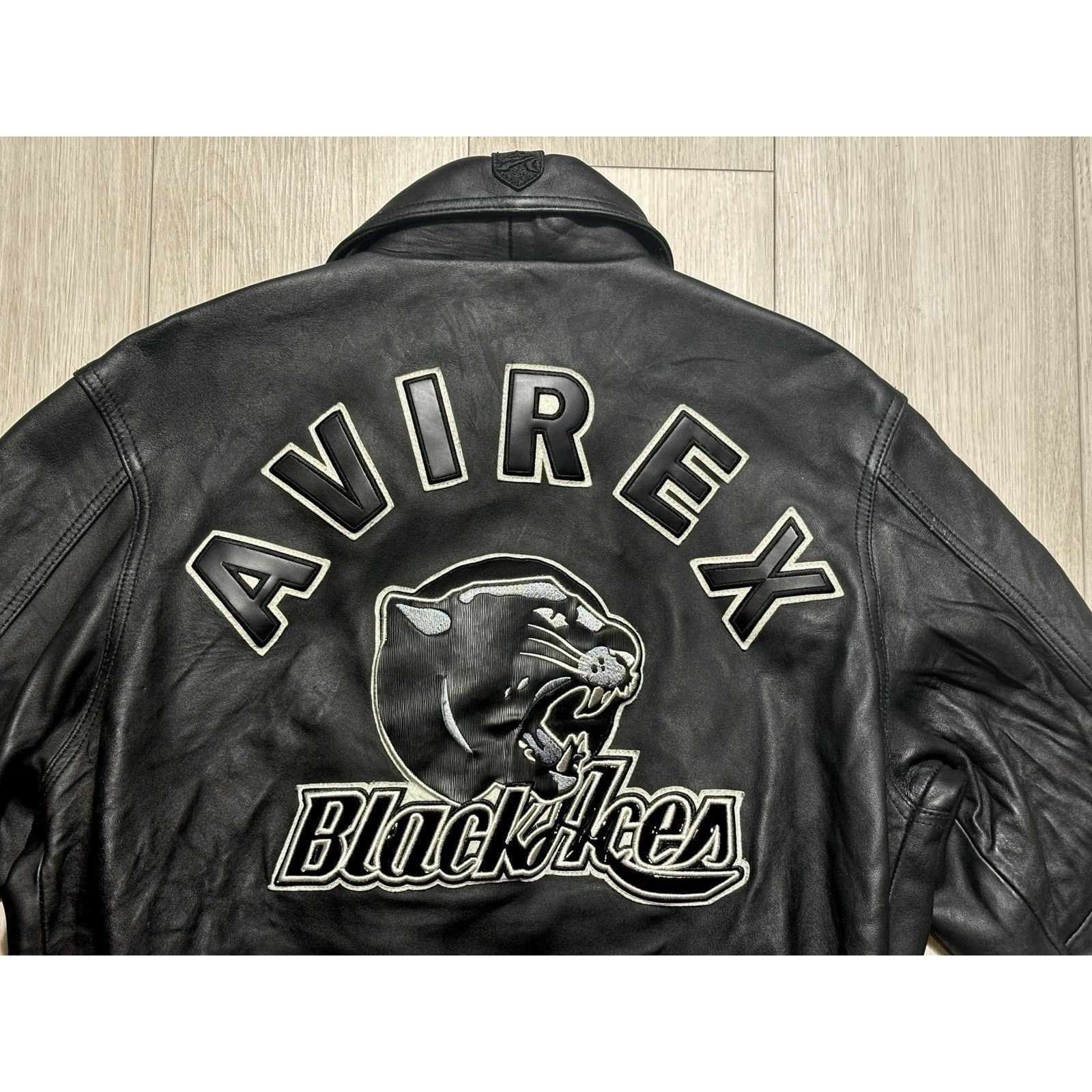 Avirex Avirex Black Aces Tuskegee Airmen Lamb Leather Jacket M Y2K Size US M / EU 48-50 / 2 - 18 Thumbnail