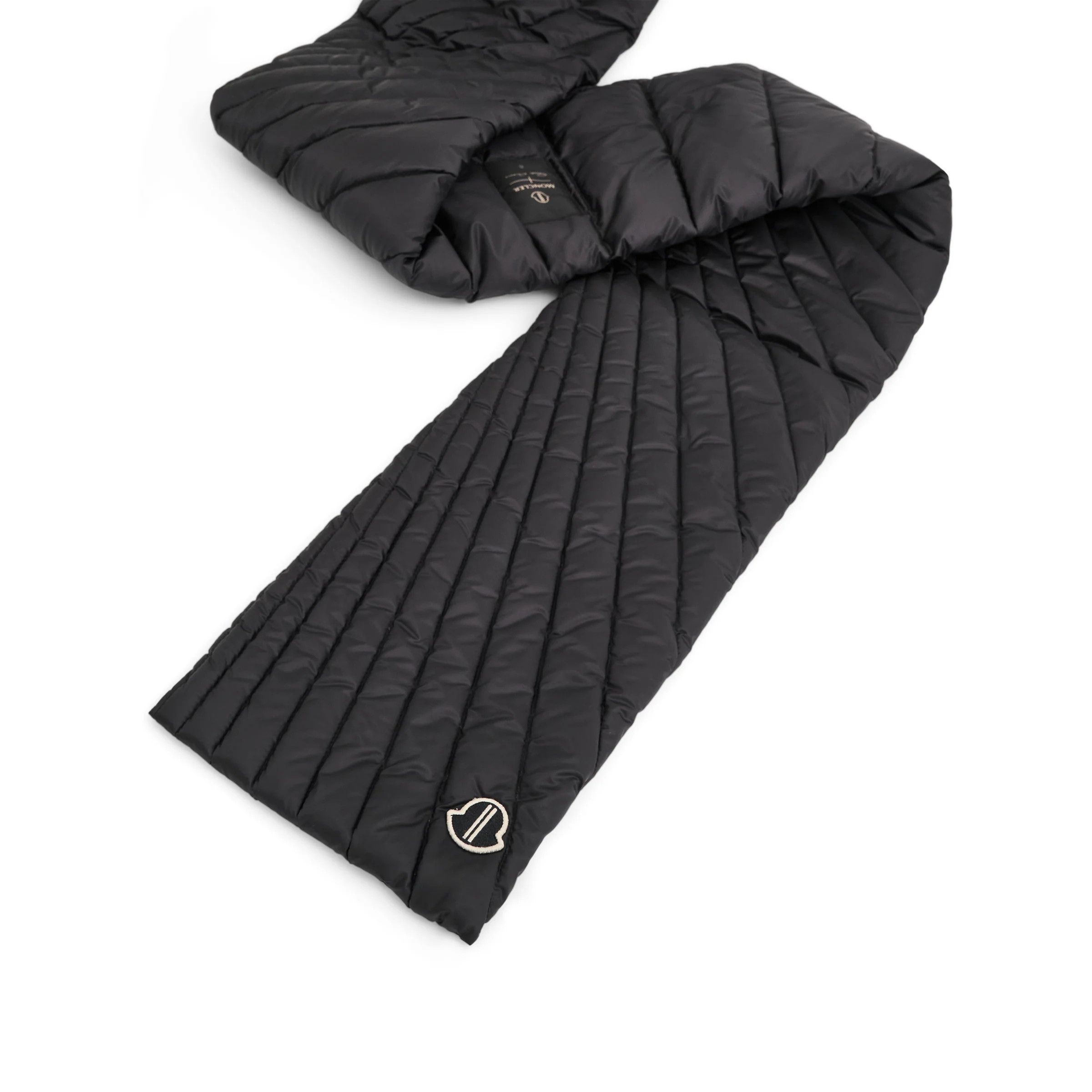 Rick Owens o1mris0824 Size: OS/ Radiance Scarf in Black Size ONE SIZE - 2 Thumbnail