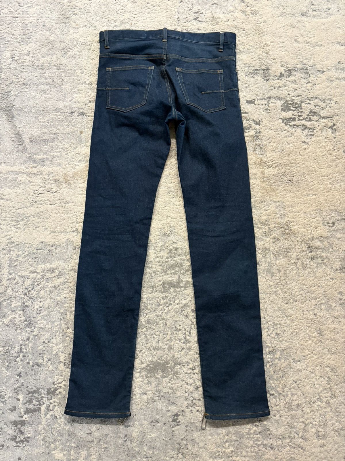 Dior AW09 Zipper Hem Denim by Kris Van Assche Size US 29 - 7 Thumbnail