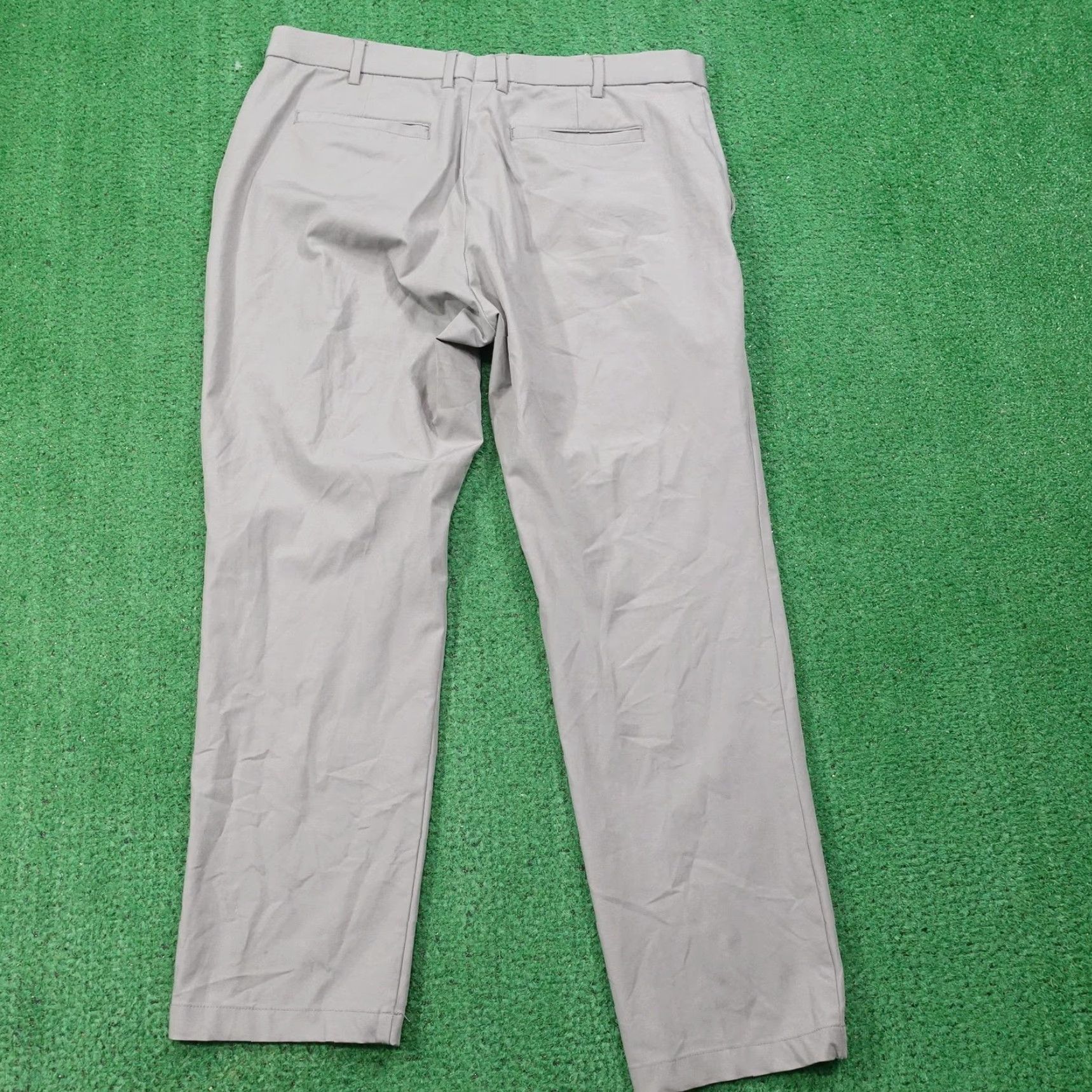 Ralph Lauren Lauren Ralph Lauren Pants Gray Stretch Dress Casual 38x30 (37x28.5) BLACK LABEL Size US 38 / EU 54 - 4 Thumbnail