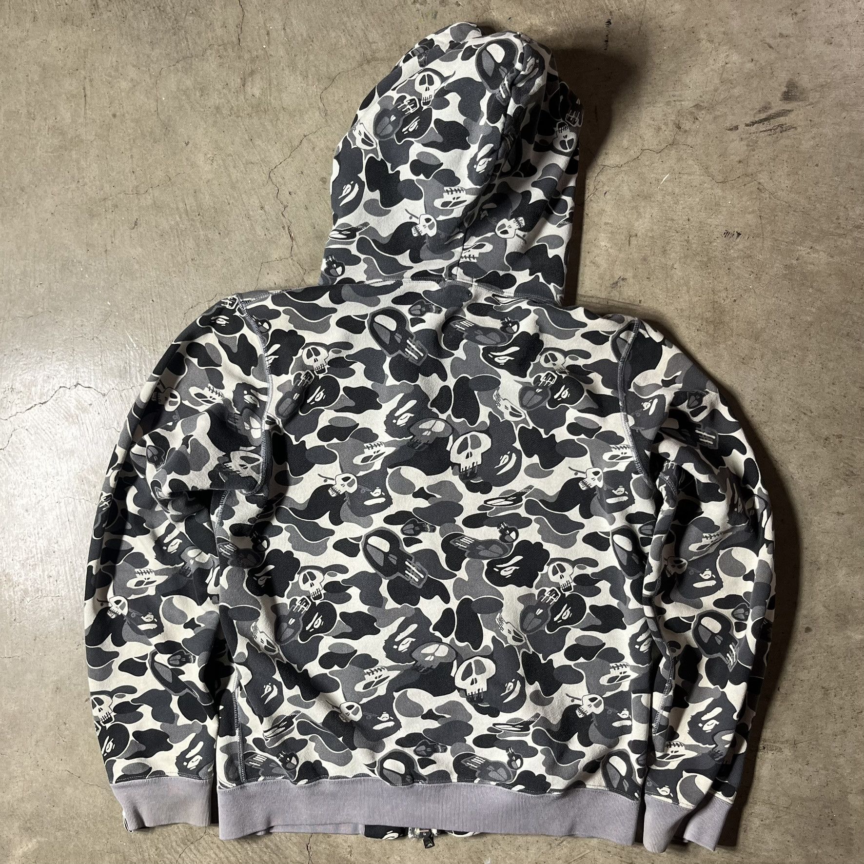 Bape × Stussy BAPE x STUSSY FULL ZIP HOODIE Size US M / EU 48-50 / 2 - 2 Thumbnail