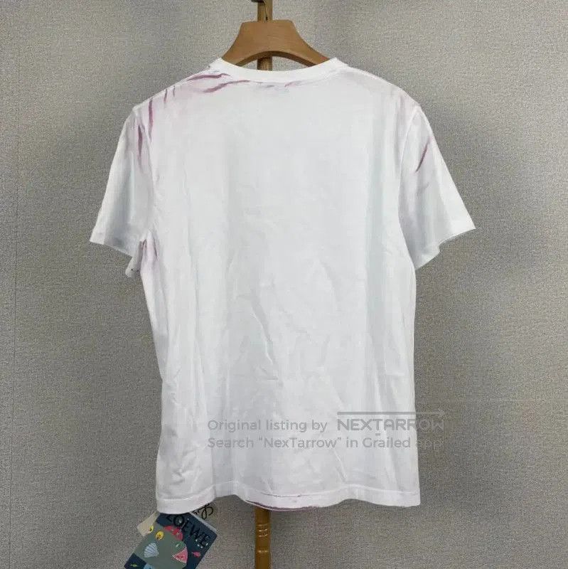 Loewe Loewe Summer White Cotton T-Shirt . Size M / US 6-8 / IT 42-44 - 2 Thumbnail