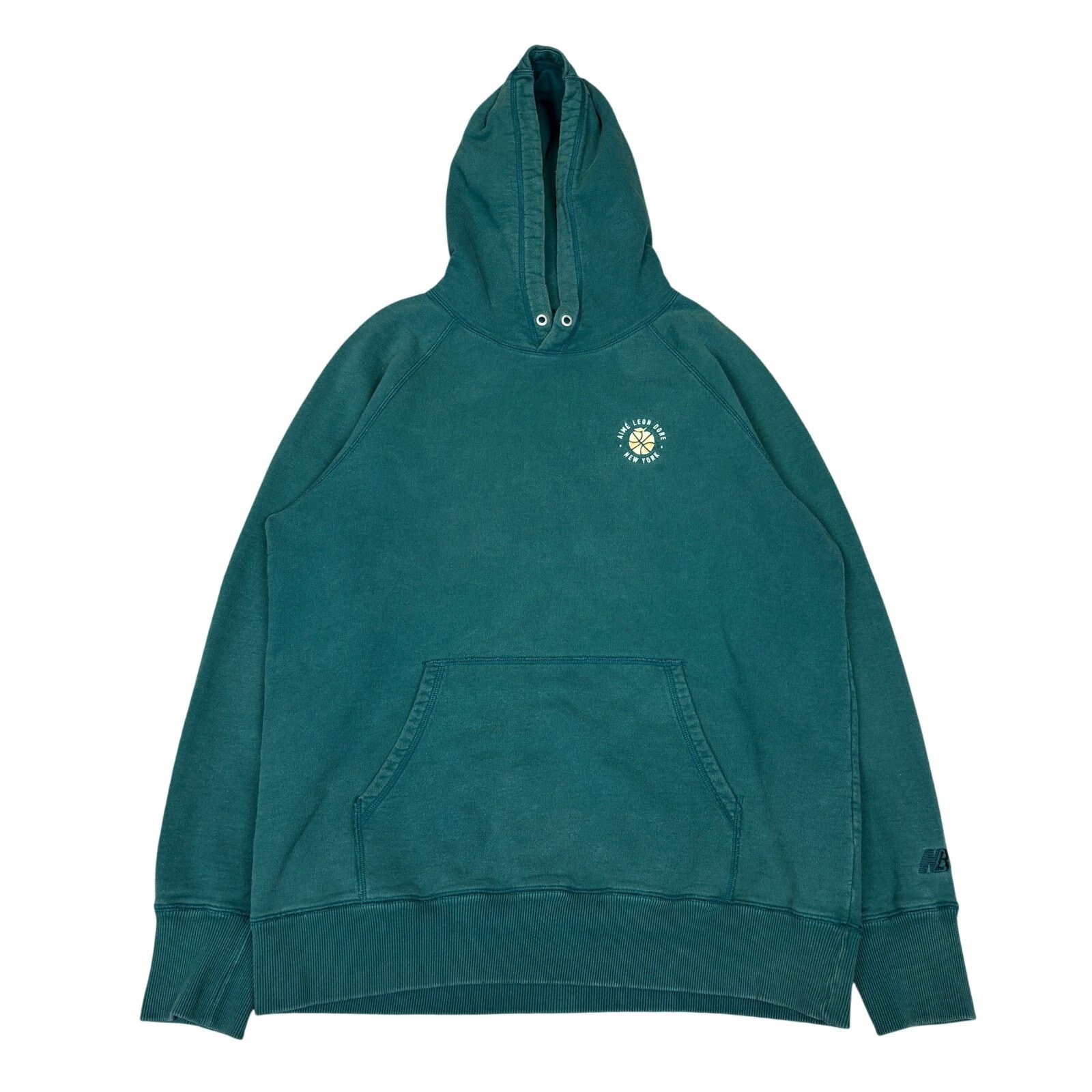 Aime Leon Dore X New Balance Hoodie Men's XL Green