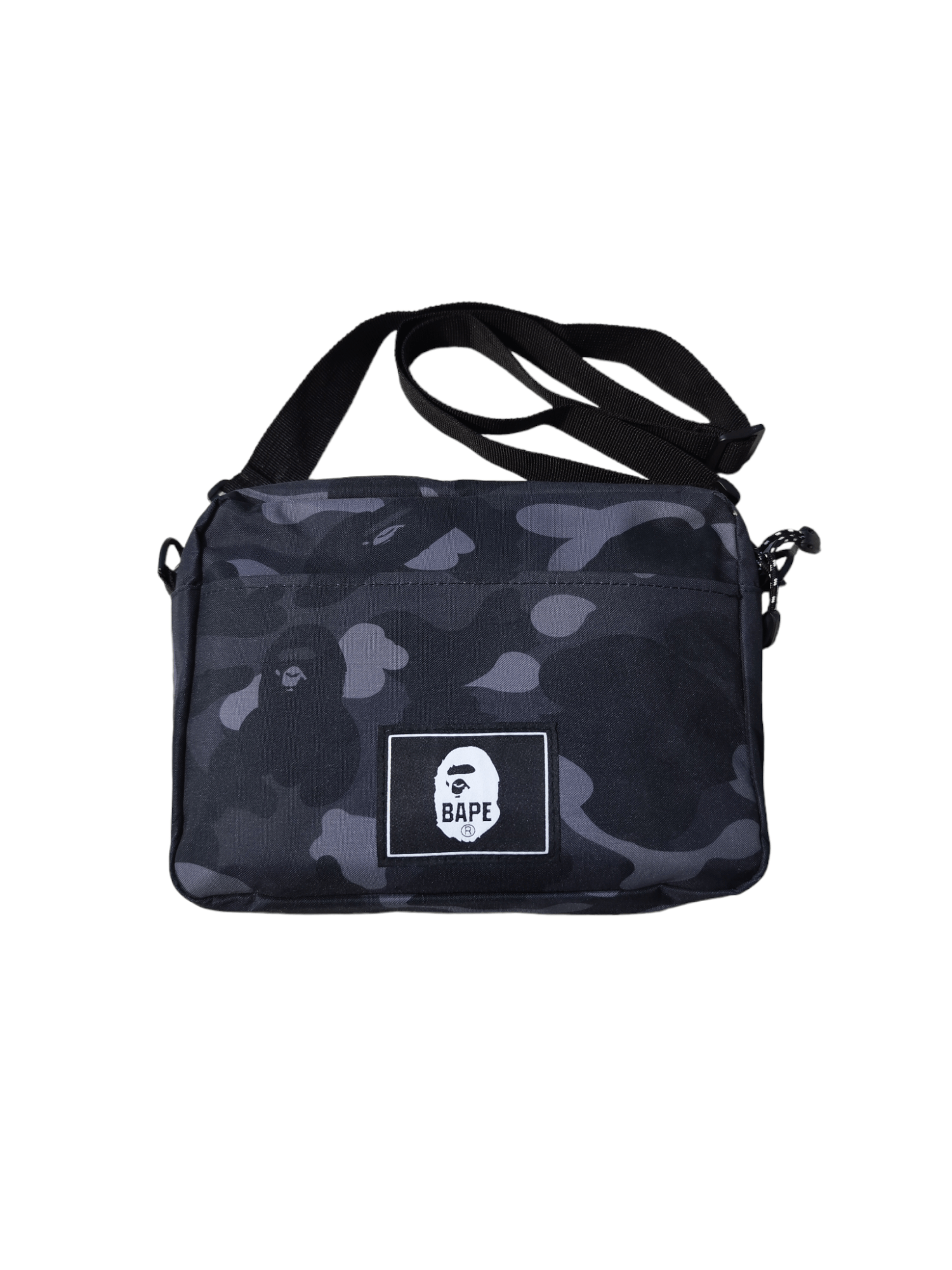 BAPE Color Block Multi Bag Black