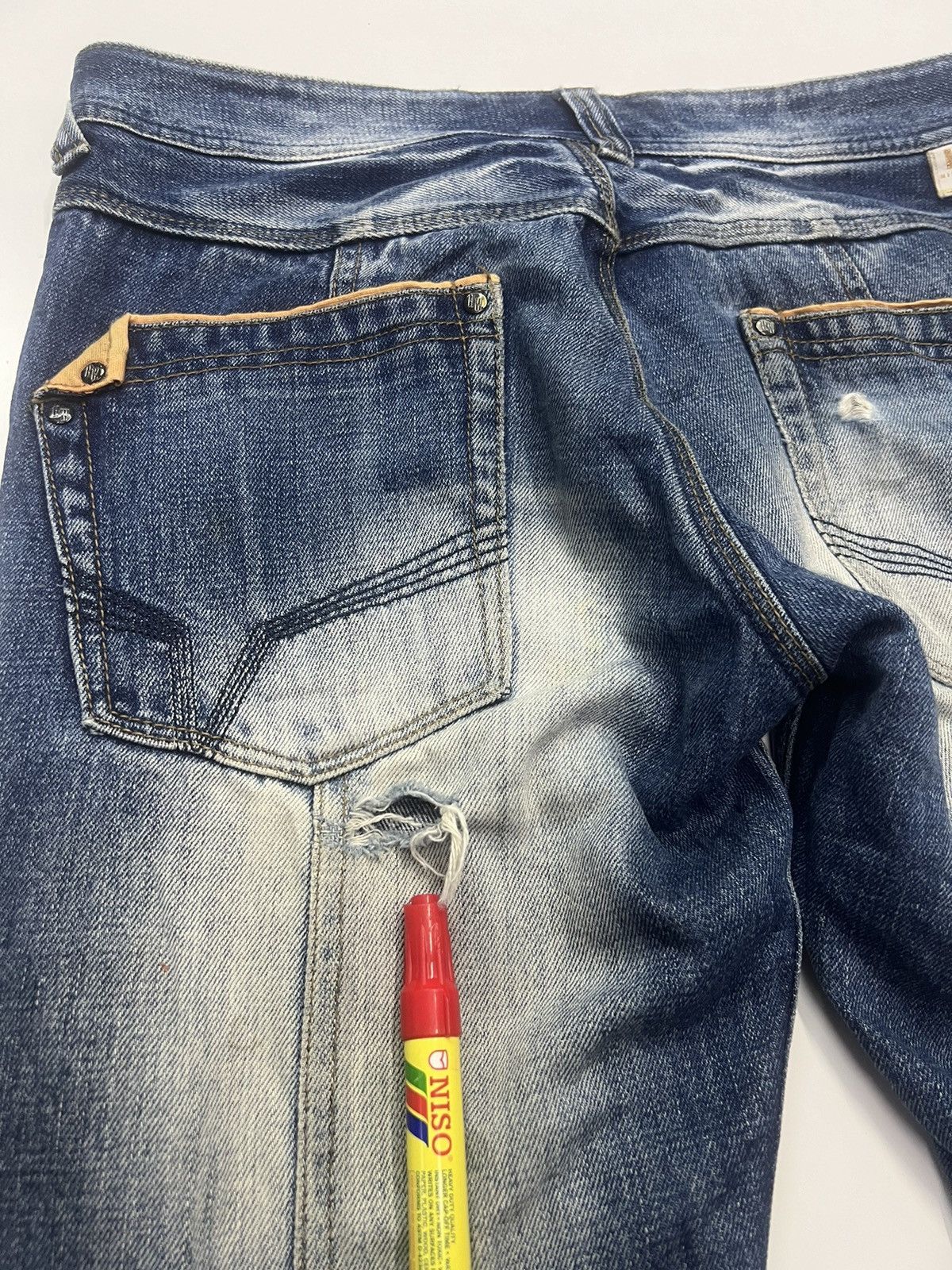 HIDEAWAYS × Japanese Brand HIDEAWAYS NICOLE DENIM SIZE 32 Size US 32 / EU 48 - 8 Thumbnail
