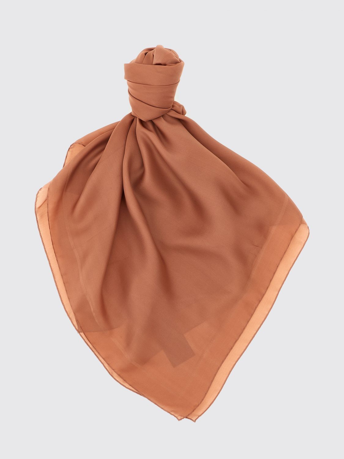 Saint Laurent Paris Saint Laurent Neck Scarf Woman Brown Size ONE SIZE - 1 Thumbnail