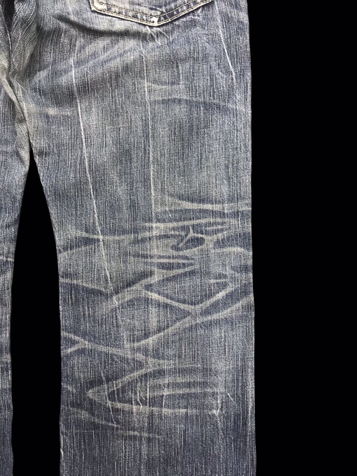 Edwin 💥DENIM ART💥ARCHIVAL EDWIN 503 SICK FADES DENIM F308 Size US 34 / EU 50 - 12 Thumbnail