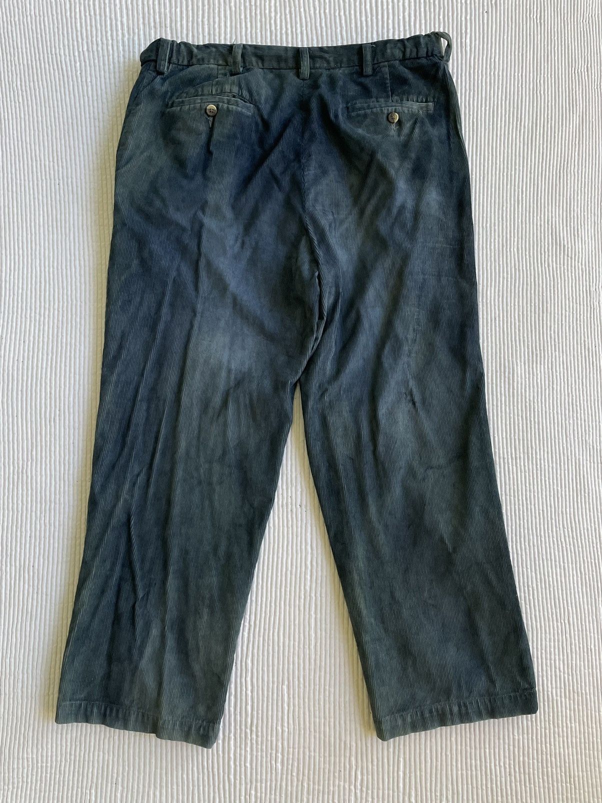 Other Worn Hand Dyed Indigo Cords Size US 33 - 9 Thumbnail