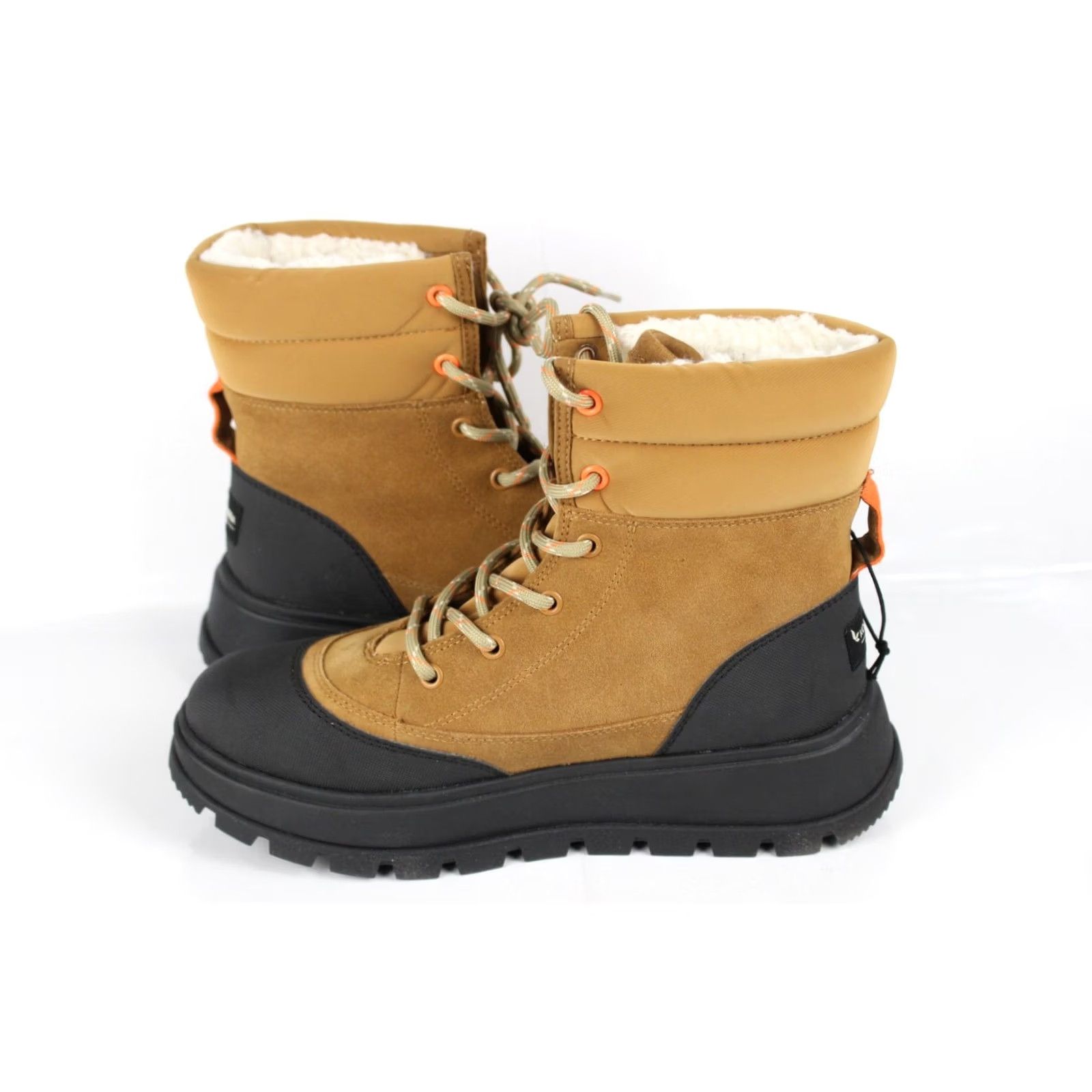 Vintage Koolaburra by UGG Women's Deza Boots Size 8 Chestnut Waterproof Suede Boots Size US 6 / IT 36 - 2 Thumbnail
