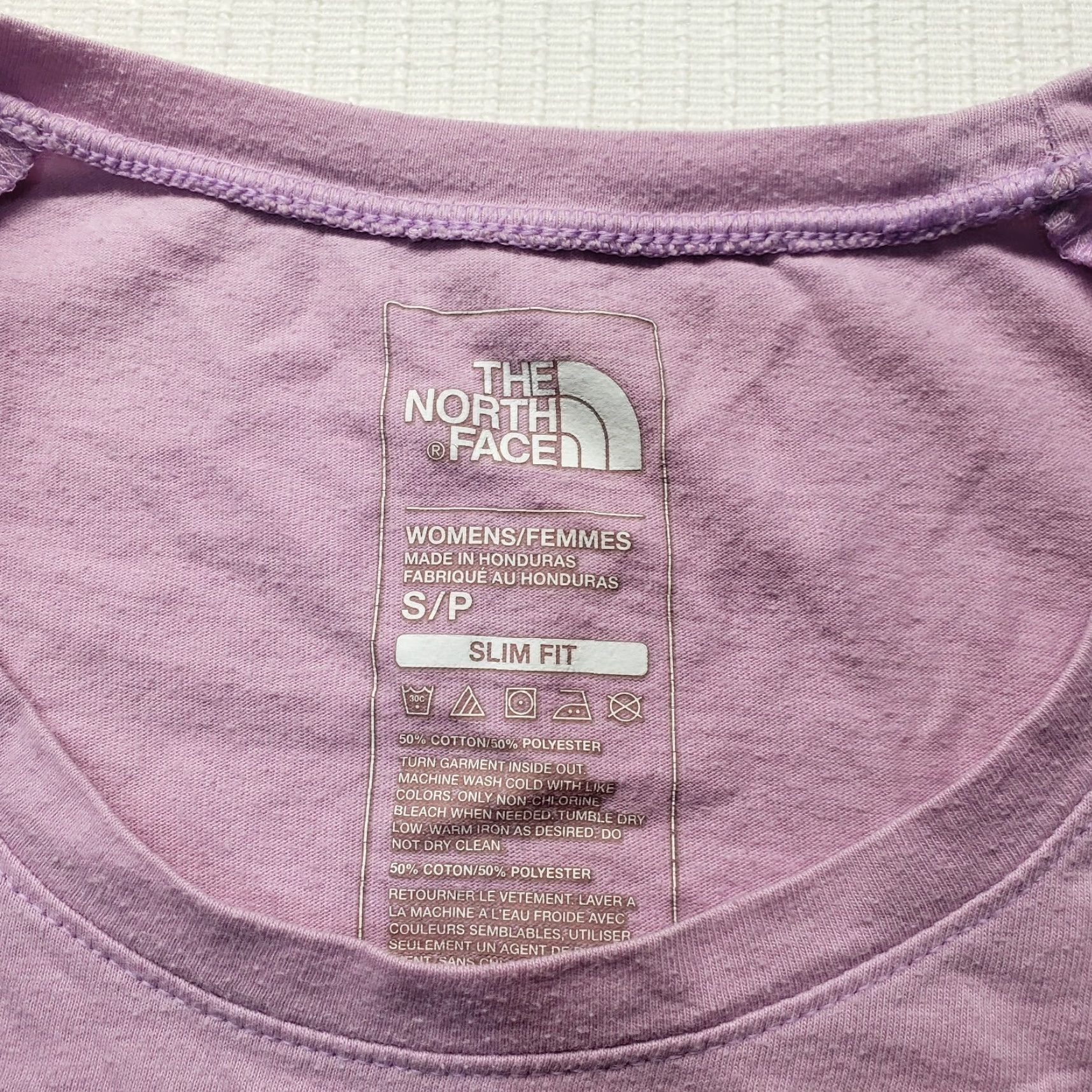 The North Face The North Face Shirt T-Shirt Women Adult Small Purple Logo Athletic Short Sleeve Tee Size S / US 4 / IT 40 - 3 Thumbnail