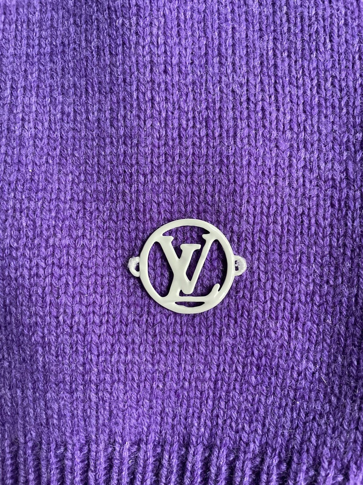 Louis Vuitton Louis Vuitton Purple Malletier Rollneck Pullover Size US XL / EU 56 / 4 - 6 Thumbnail
