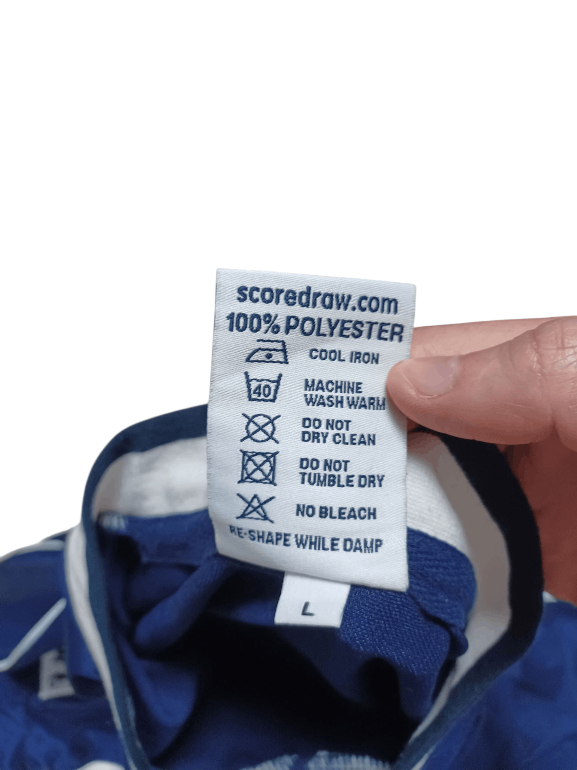 Other SCOTLAND VINTAGE SCORE DRAW SOCER JERSEY BLOKECORE Size US L / EU 52-54 / 3 - 6 Thumbnail