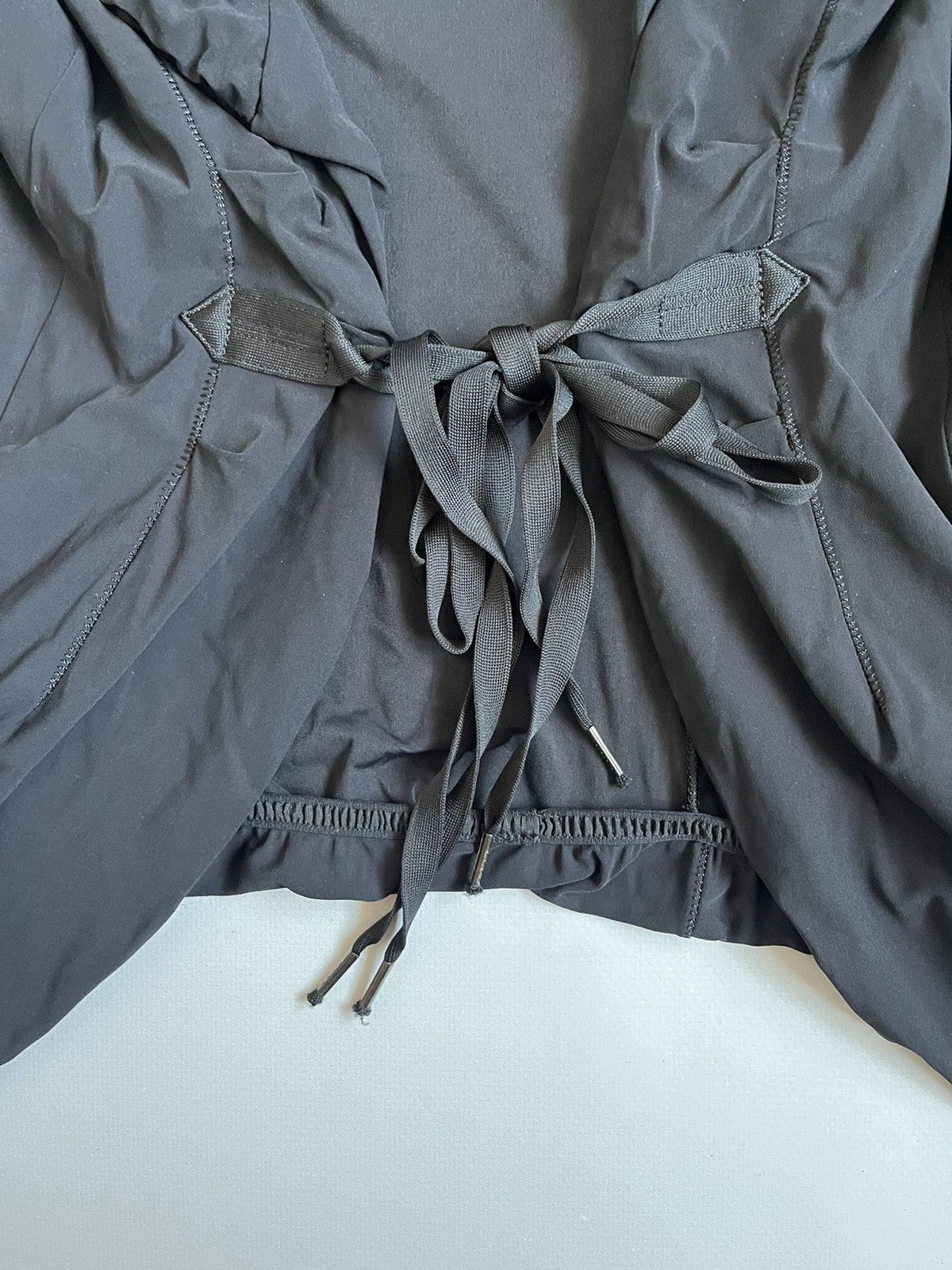 Marithe + Francois Girbaud Marithe Francois Girbaud MFG Women Black Polyamide Blouse Size M / US 6-8 / IT 42-44 - 12 Thumbnail
