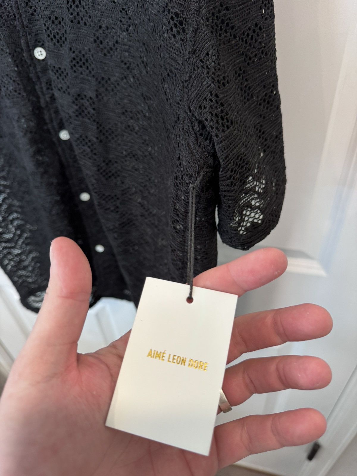 Aime Leon Dore Aime Leon Dore Rico Shirt (Black) Size US XXL / EU 58 / 5 - 3 Thumbnail