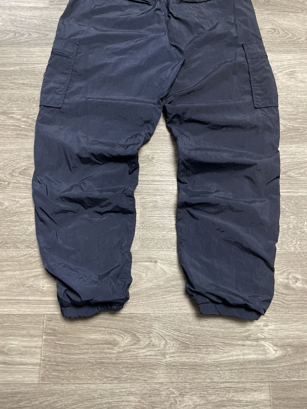 PACCBET PACCBET NAVY BLUE NYLON TRACK PANTS RRP-310£ Size US 30 / EU 46 - 14 Thumbnail