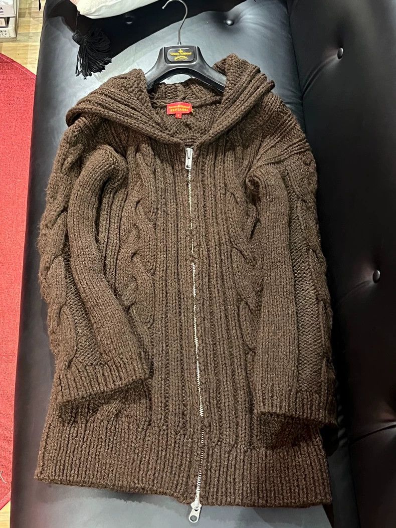 Vivienne Westwood Vivienne Westwood Knitted sweater coat with coarse needle Size M / US 6-8 / IT 42-44 - 1 Thumbnail