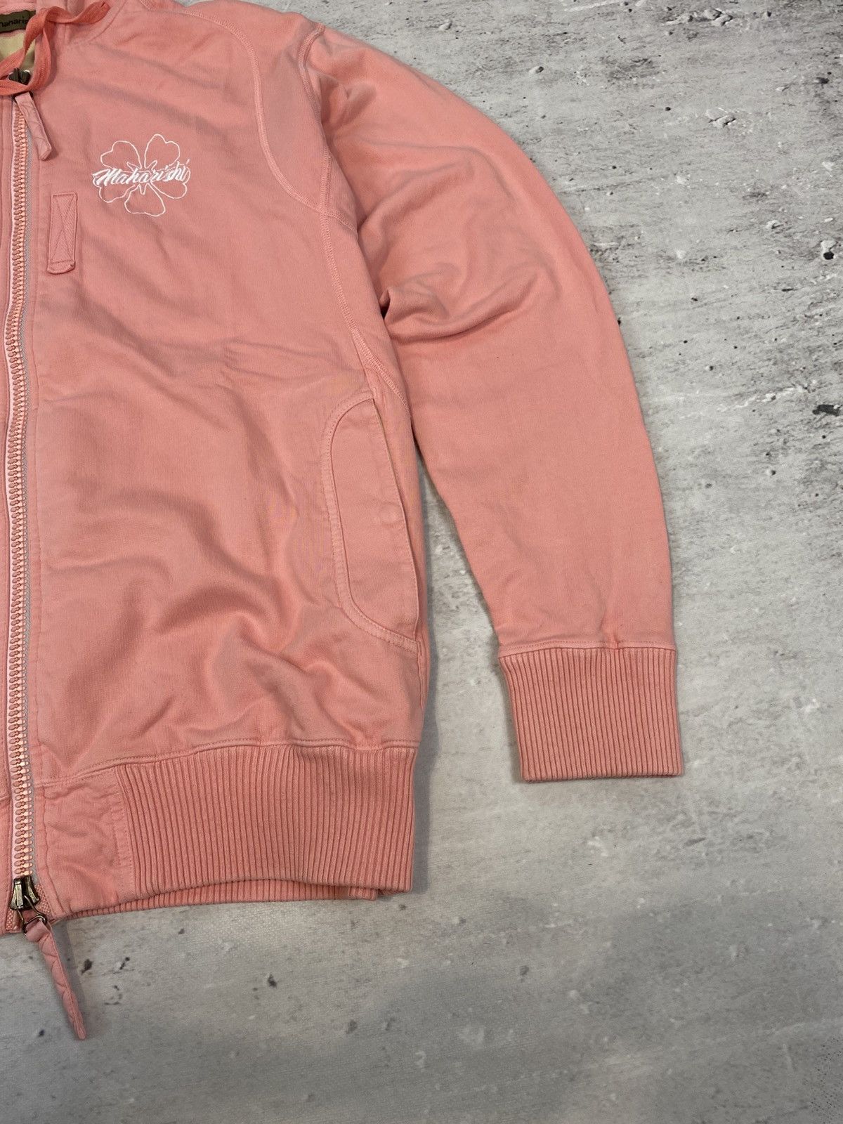 Maharishi MAHARISHI PINK ZIP UP HOODIE JACKET Size US XL / EU 56 / 4 - 6 Thumbnail
