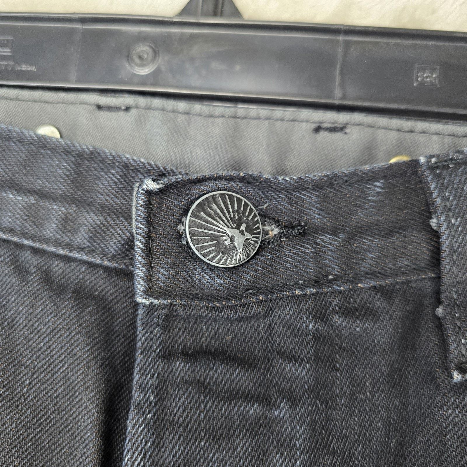 Levi's Vtg Levis Blue Star Jeans Men's 32x34 (Fits 34x33) Denim Size US 34 / EU 50 - 4 Thumbnail