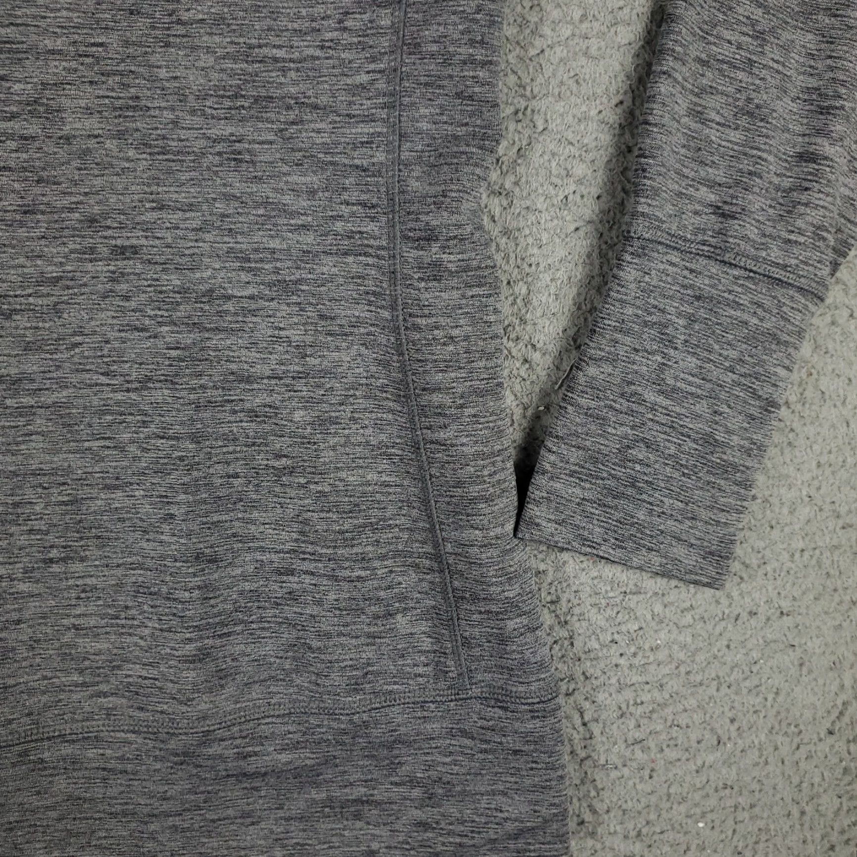 Nike Nike Hoodie Womens 2XL Gray Pullover Sweatshirt Mock Neck Logo Hoodie All Seasons 2000s? Size XXL / US 16-18 / IT 52-54 - 4 Thumbnail