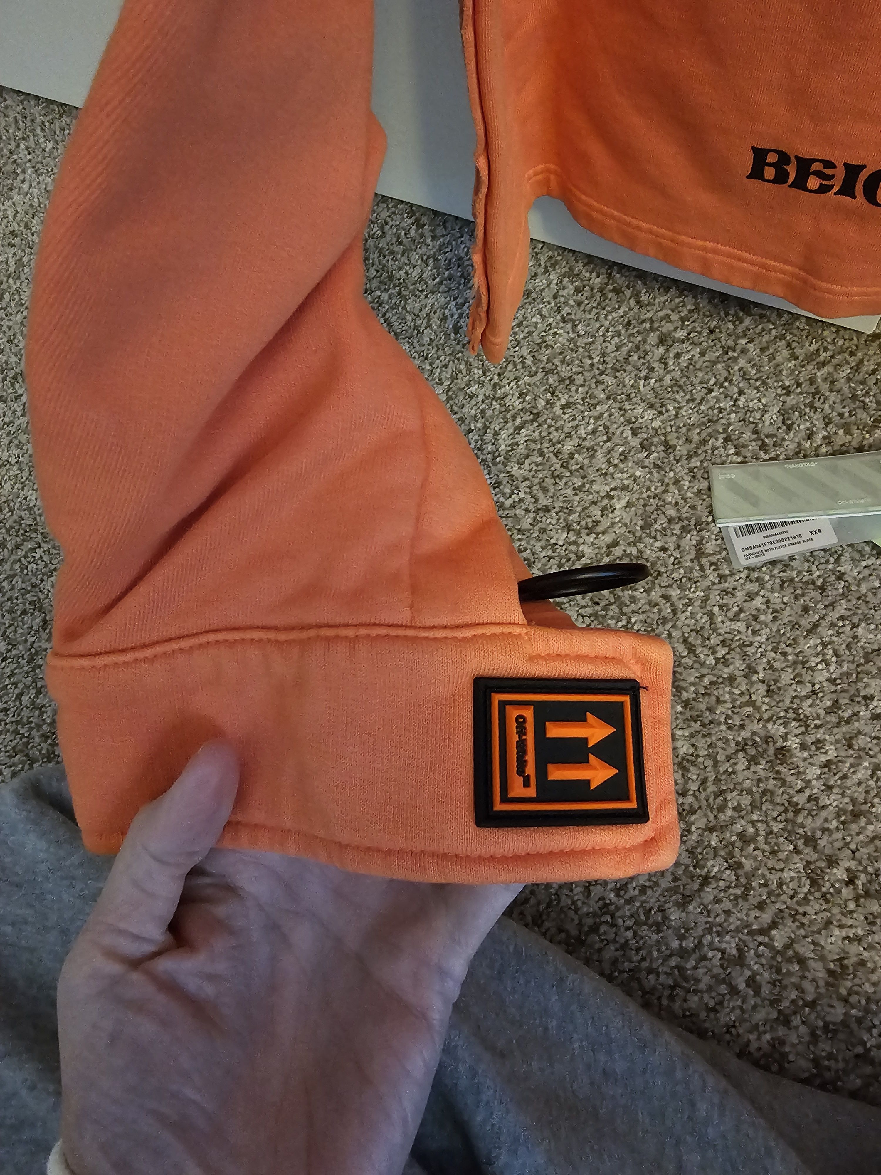 Off-White Off-White mens half-zip parachute sweatshirt Size US XXS / EU 40 - 9 Thumbnail