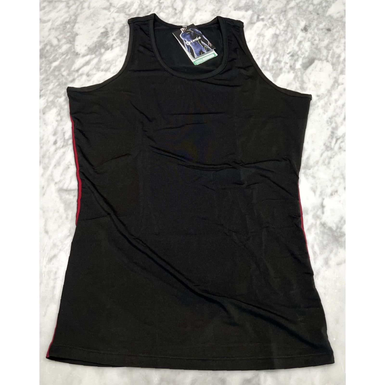 Vintage Tesla Performance Shirt Base Layer Men’s Large Black Hyper Dry New With Tag Size US L / EU 52-54 / 3 - 2 Thumbnail