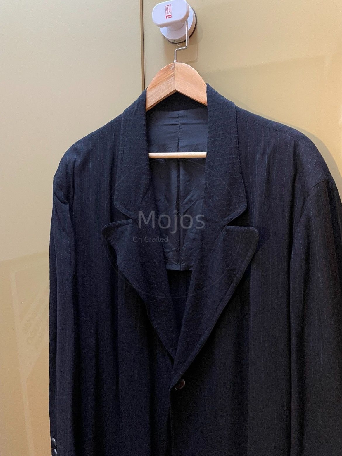 Yohji Yamamoto Yohji Yamamoto Pour Homme 94AW Lining Pattern Coat-2508 Size US M / EU 48-50 / 2 - 3 Thumbnail