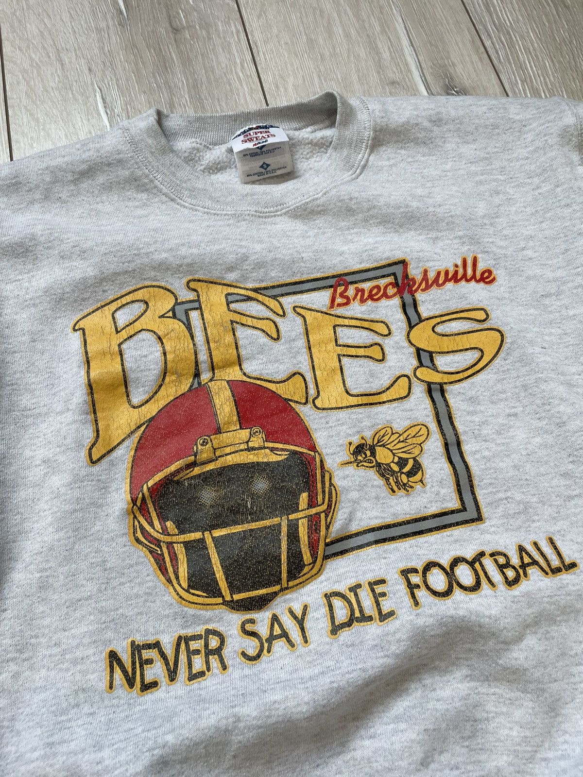 NFL × Vintage Vintage Brecksville Bees sweatshirt Made in USA Size US S / EU 44-46 / 1 - 2 Thumbnail
