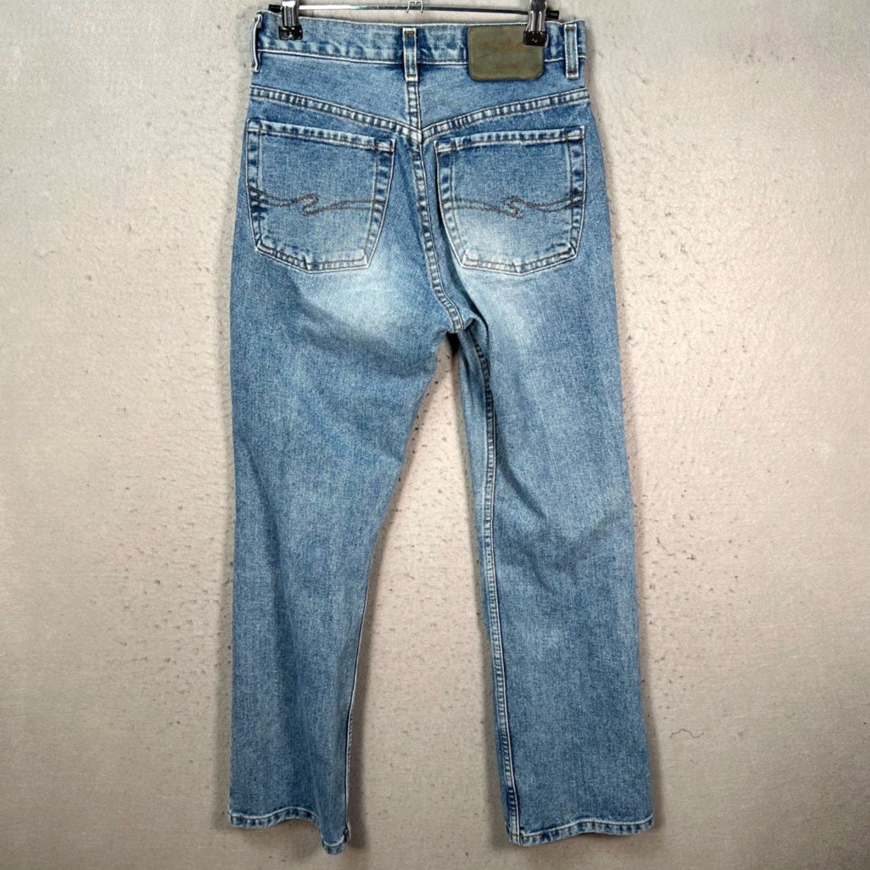 Silver Jeans Co. Silver Jeans Womens Size 26 x 28 Light Wash Denim Straight-Leg Jeans Size 26" / US 2 / IT 38 - 2 Thumbnail