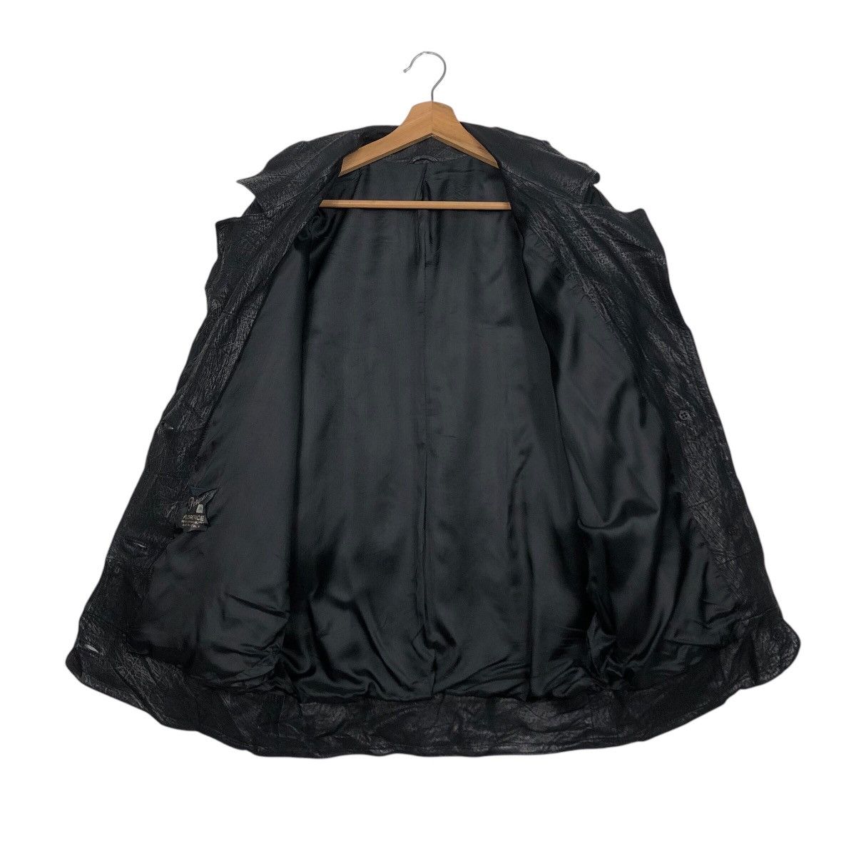 Japanese Brand 📌Vintage Bomber Leather Jacket Florence Italy Issey Miyake Size US M / EU 48-50 / 2 - 14 Thumbnail