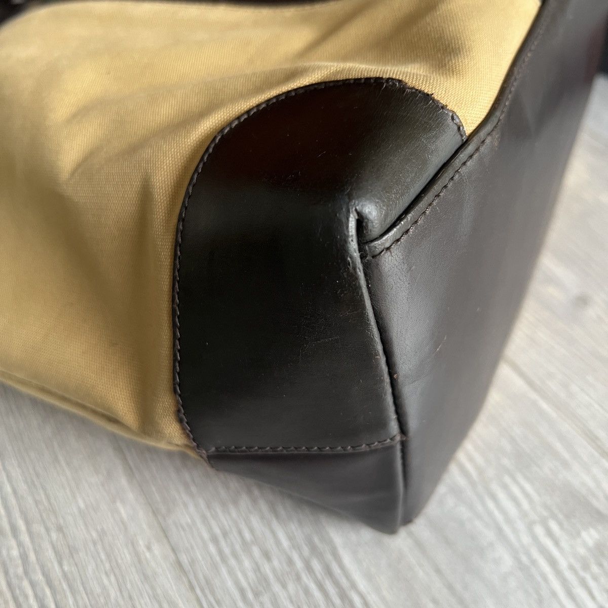 Gucci × Vintage Authentic Gucci web tote bag vintage Size ONE SIZE - 4 Thumbnail
