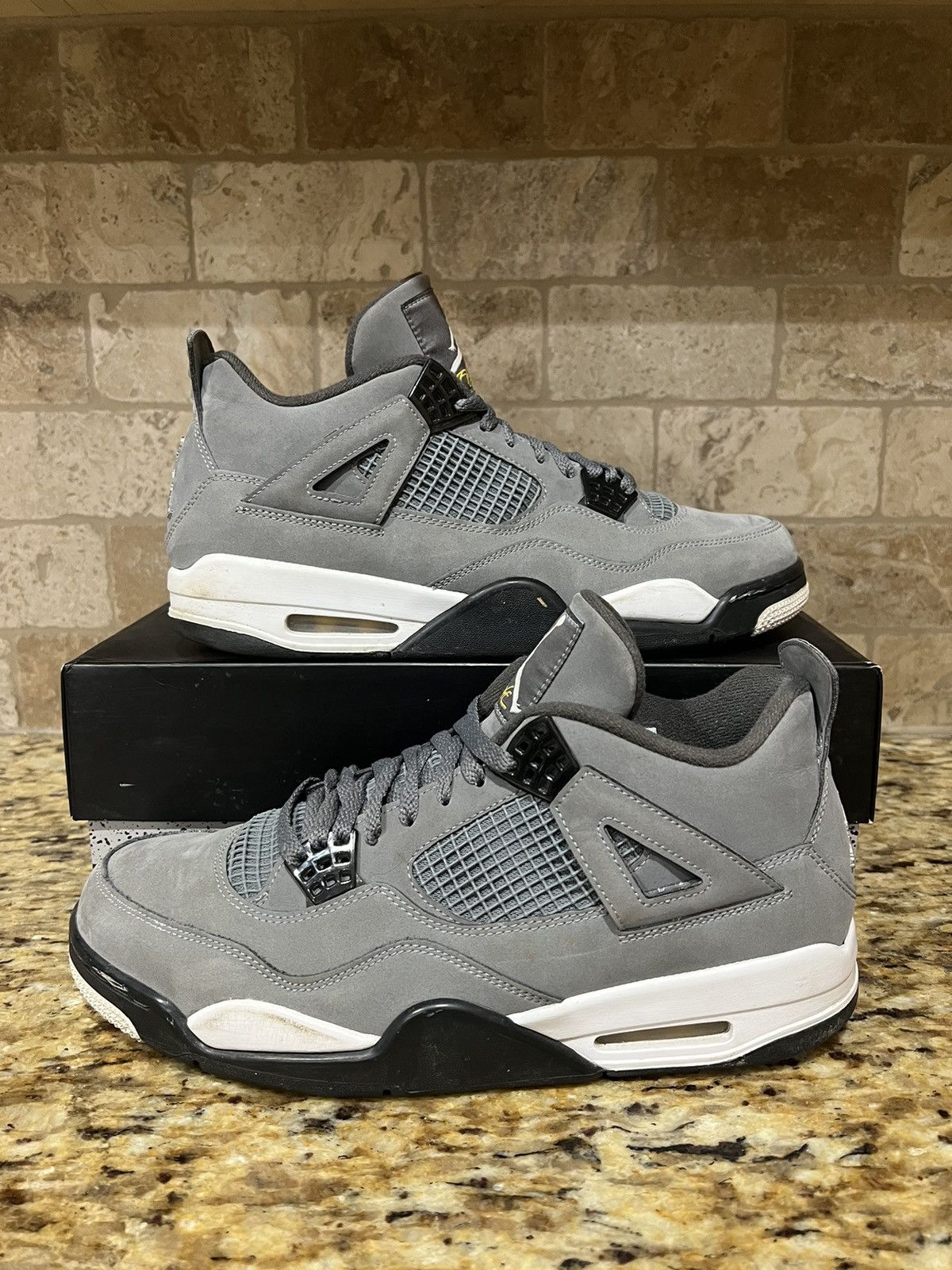 mens jordan 4 retro cool grey