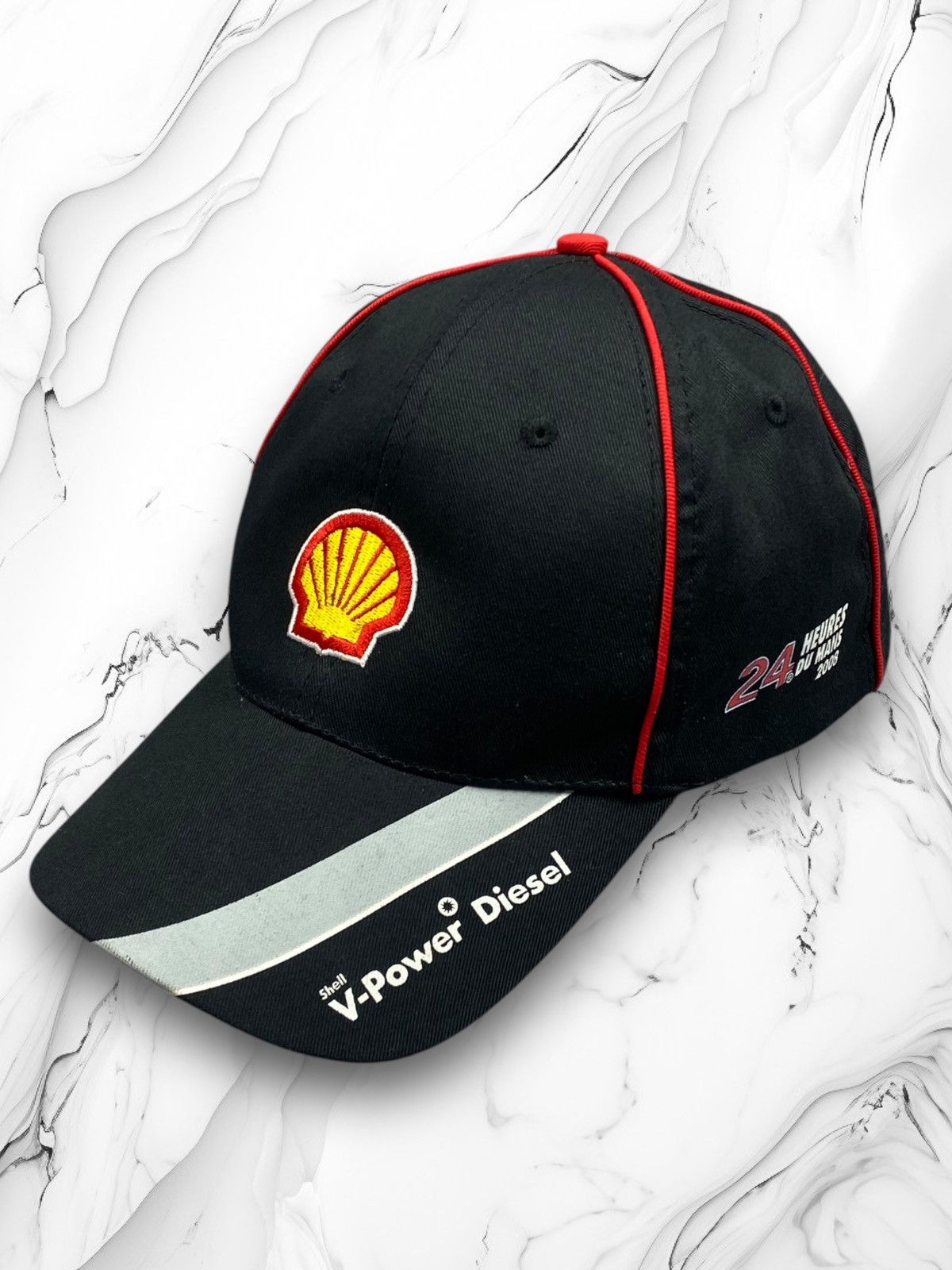 Ferrari × Vintage Vintage Shell V-Power Diesel Audi SPORT STRAPBACK CAP Size ONE SIZE - 1 Thumbnail