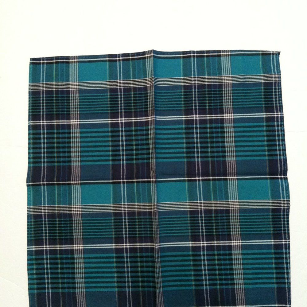 Tommy Hilfiger TOMMY HILFIGER MENS NEW COTTON POCKET SQUARE 13.5" X 13.5" Size ONE SIZE - 2 Thumbnail