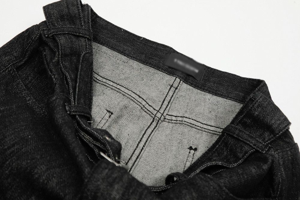 Japanese Brand × Jean Men's American solid color loose straight wide-leg jeans Size US 32 / EU 48 - 5 Thumbnail