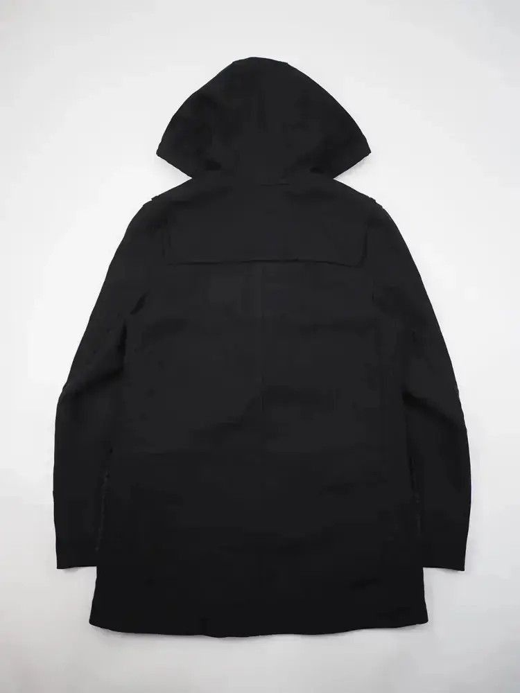 Comme des Garcons Comme Des Garcons Black Hooded Coat Size US S / EU 44-46 / 1 - 2 Thumbnail