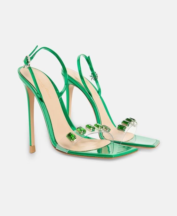 Ribbon Candy Heeled sandals
