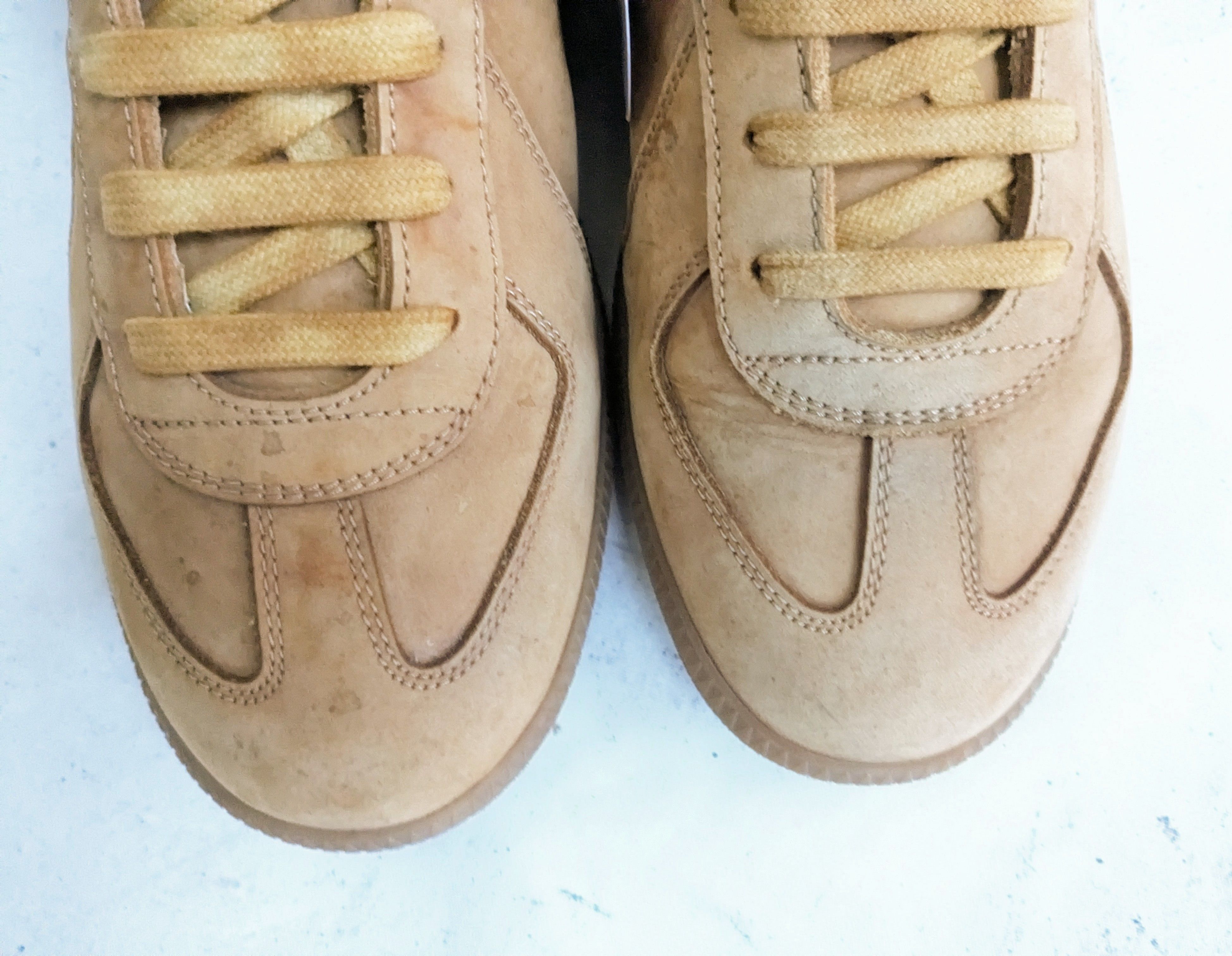 Maison Margiela Maison Margiela GAT Replica Wheat 10 43 Low Tops Size US 10 / EU 43 - 2 Thumbnail