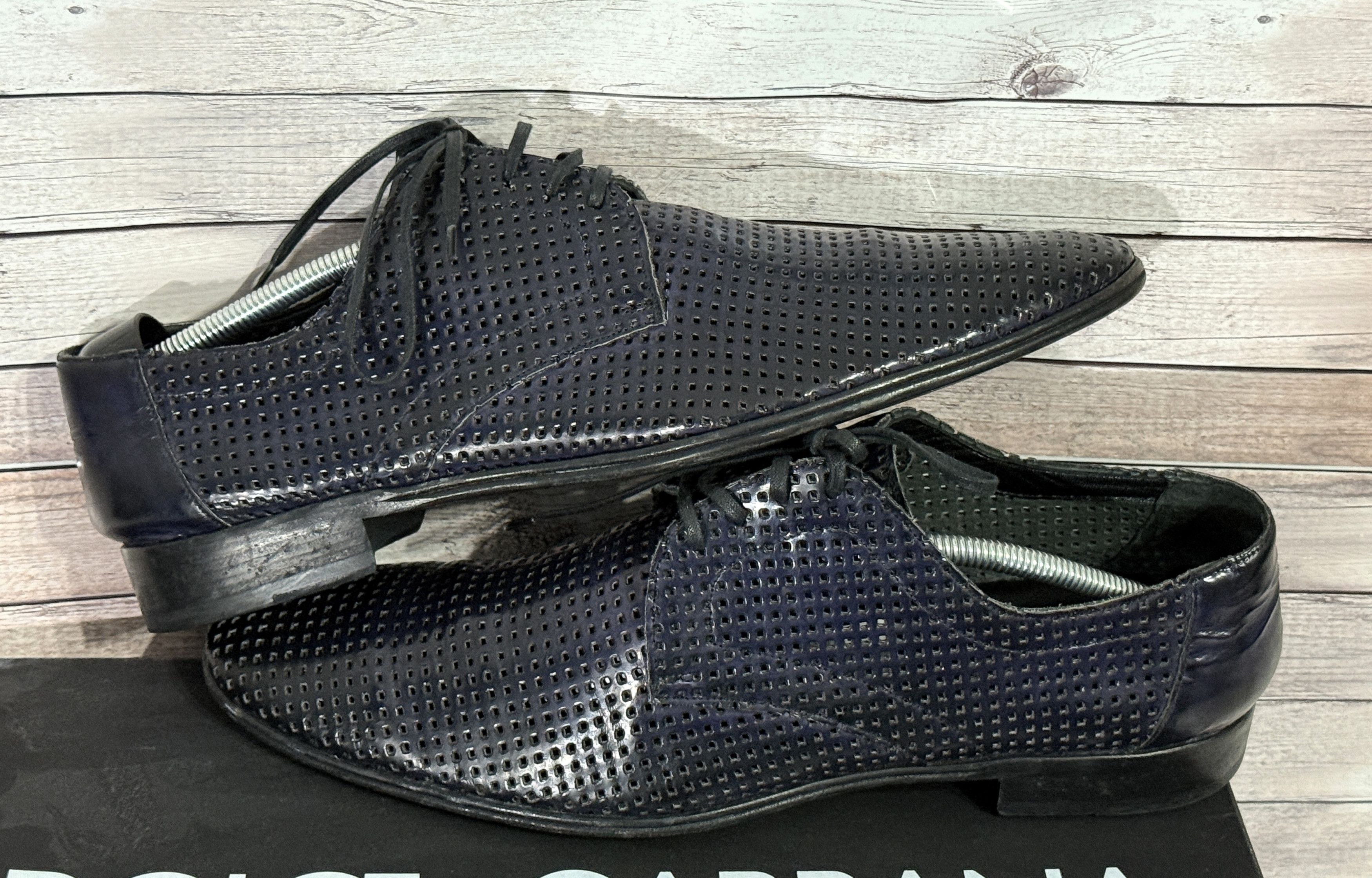 Dolce & Gabbana Dolce & Gabanna perforated shoes Size US 11 / EU 44 - 9 Thumbnail